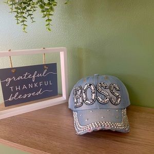 Jean “Boss” Rhinestone Hat